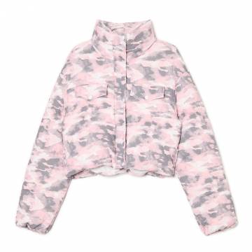 Cropp - Стьобана дута куртка - різнобарвний Cropp - Стьобана дута куртка - різнобарвний