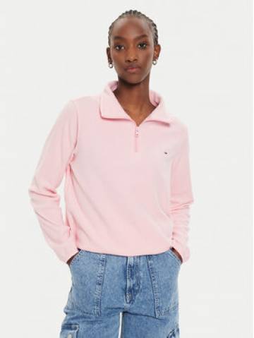 Tommy Jeans Флісовий реглан DW0DW19751 Рожевий Regular Fit Tommy Jeans Флісовий реглан DW0DW19751 Рожевий Regular Fit