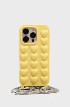 Женский желтый чехол для iPhone 15 Pro Желтый ONESIZE Bimba Y Lola 261BAFT04.24100
