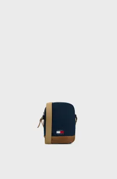 Мужская темно-синяя сумка UTILITY REPORTER Синий ONESIZE Tommy Jeans AM0AM14609
