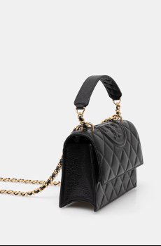 Кожаная сумочка Tory Burch Fleming