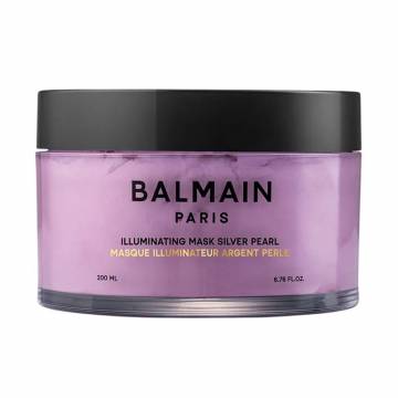 Осветляющая маска для блондинок Balmain Paris Hair Couture Illuminating Mask Silver Pearl, 200 мл Осветляющая маска для блондинок Balmain Paris Hair Couture Illuminating Mask Silver Pearl, 200 мл