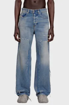 Мужские голубые джинсы 2001 D-MACRO Голубой 33-32 Diesel A11598 09N27