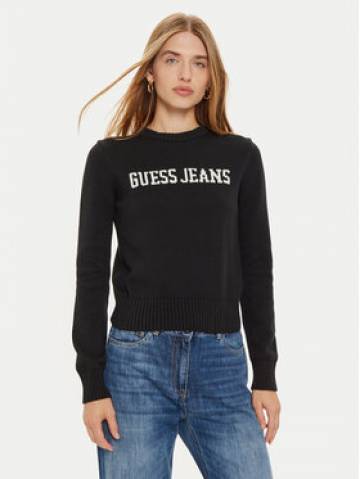 Guess Jeans Светр W4BR10 Z3HM1 Чорний Regular Fit Guess Jeans Светр W4BR10 Z3HM1 Чорний Regular Fit