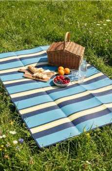 Кемпінговий килимок - темно-синій