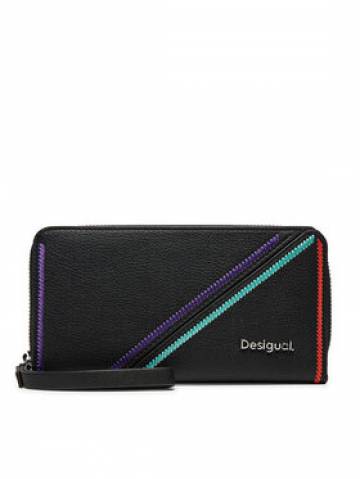 Desigual Великий жіночий гаманець 24WAYP07 Чорний Desigual Великий жіночий гаманець 24WAYP07 Чорний