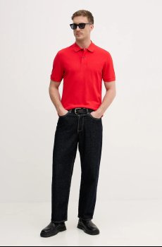 Хлопковое поло BOSS Pallas