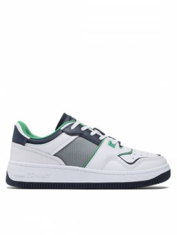 Tommy Jeans Снікерcи Basket Mesh EM0EM01166 Білий Tommy Jeans Снікерcи Basket Mesh EM0EM01166 Білий