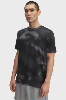 Мужская черная футболка Vanish Energy Printed SS Черный XXL Under Armour 1383974-004