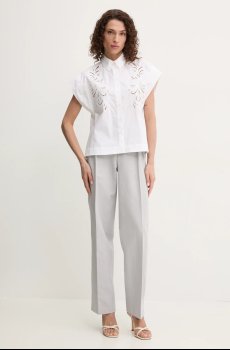 Хлопковая рубашка Twinset