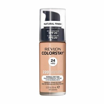 Тональный крем для лица Revlon ColorStay Makeup for Normal/Dry Skin SPF 20 для нормальной и сухой кожи, 220 Natural Beige, 30 мл Тональный крем для лица Revlon ColorStay Makeup for Normal/Dry Skin SPF 20 для нормальной и сухой кожи, 220 Natural Beige, 30 мл