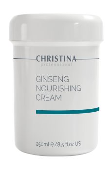 Питательный крем для лица Christina Ginseng Nourishing Cream с женьшенем, для нормальной и сухой кожи, 250 мл