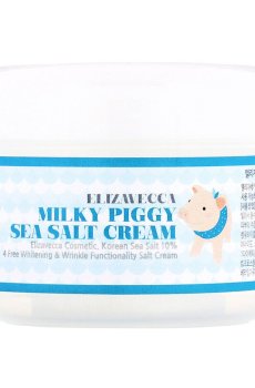 Солевой коллагеновый крем для лица Elizavecca Milky Piggy Sea Salt Cream, 100 мл