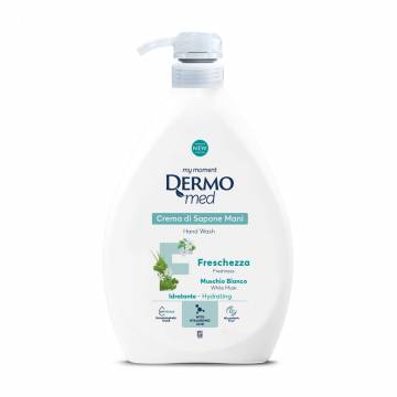 Жидкое крем-мыло для рук DermoMed Freshness White Musk Hand Wash Свежесть, 1 л Жидкое крем-мыло для рук DermoMed Freshness White Musk Hand Wash Свежесть, 1 л