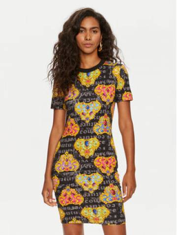 Versace Jeans Couture Повсякденна сукня 76HAO939 Чорний Slim Fit Versace Jeans Couture Повсякденна сукня 76HAO939 Чорний Slim Fit