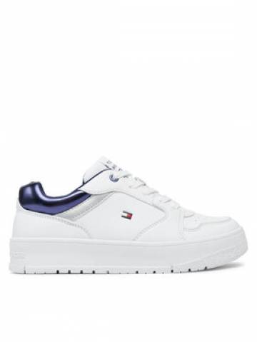 Tommy Hilfiger Снікерcи Low Cut Lace-Up Sneaker T3A9-33525-1351 S Білий Tommy Hilfiger Снікерcи Low Cut Lace-Up Sneaker T3A9-33525-1351 S Білий