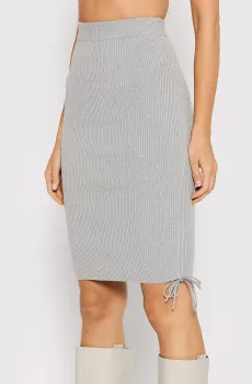 Женская серая юбка ES TARA SKIRT SWTR Серый S Guess W2RD12.Z2V42