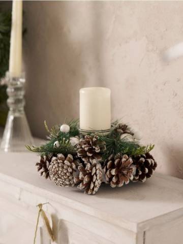 Свічник - білий