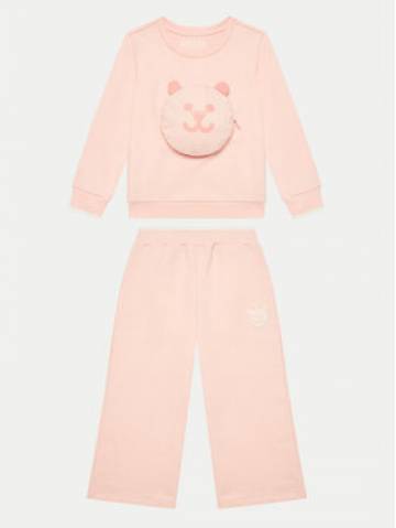 Guess Спортивний костюм K4YG03 KA6R4 Рожевий Regular Fit Guess Спортивний костюм K4YG03 KA6R4 Рожевий Regular Fit