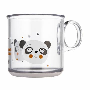 Кружка Canpol Babies Exotic Animals с рисунком, антискользящая, от 1 года, прозрачная, 170 мл (2/100_trans) Кружка Canpol Babies Exotic Animals с рисунком, антискользящая, от 1 года, прозрачная, 170 мл (2/100_trans)