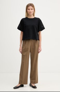 Хлопковая футболка Dkny