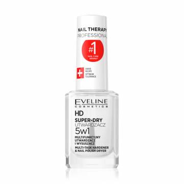 Сушка и укрепитель для ногтей 5в1 Eveline Cosmetics Nail Therapy Professional Super-Dry, 12 мл Сушка и укрепитель для ногтей 5в1 Eveline Cosmetics Nail Therapy Professional Super-Dry, 12 мл