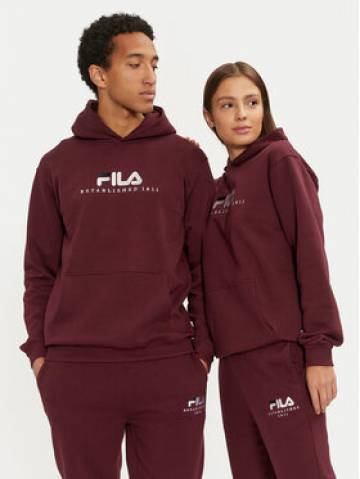 Fila Світшот Unisex Brunssum FAU0145 Бордовий Regular Fit Fila Світшот Unisex Brunssum FAU0145 Бордовий Regular Fit