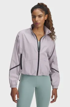 Женская пудровая ветровка Unstoppable Woven Sheen Jkt Розовый M Under Armour 1389677-009