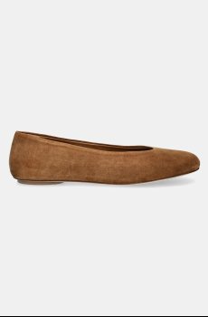 Замшевые балетки Weekend Max Mara Todisuede
