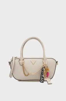 Женская бежевая сумка DAVINA SMALL Бежевый ONESIZE Guess HWBG9899050