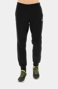 Мужские черные спортивные брюки MSC PANT CUFF RIB Черный S Lotto 217950/1CL