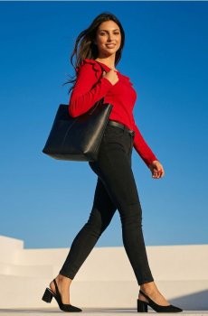 Джинсові штани карго-джогери - чорний