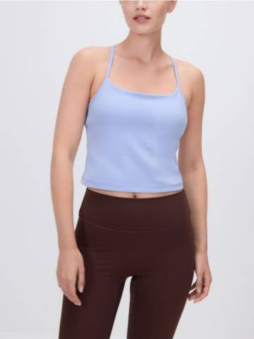 Reserved - Спортивний топ - блідо-блакитний - 885IE-05X