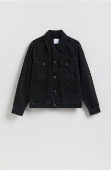 Reserved - Джинсова куртка - чорний - YQ323-99J