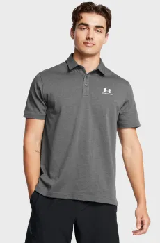 Мужское серое поло UA Icon Polo Серый XL Under Armour 1386608-025