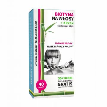 Биотин и кремний для волос Noble Health Biotin For Hair + Silicon, 40 таблеток Биотин и кремний для волос Noble Health Biotin For Hair + Silicon, 40 таблеток