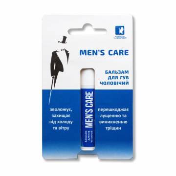 Мужской бальзам для губ Краса та здоровя Mens Care, 4.5 г Мужской бальзам для губ Краса та здоровя Mens Care, 4.5 г