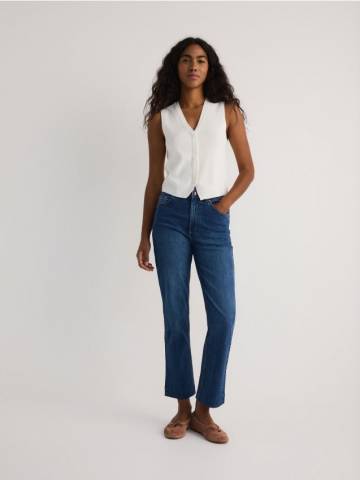 Reserved - LADIES` JEANS TROUSERS - темно-синій - YT197-59J Reserved - LADIES` JEANS TROUSERS - темно-синій - YT197-59J