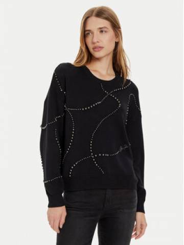 Liu Jo Светр WF4174 MS49I Чорний Regular Fit Liu Jo Светр WF4174 MS49I Чорний Regular Fit