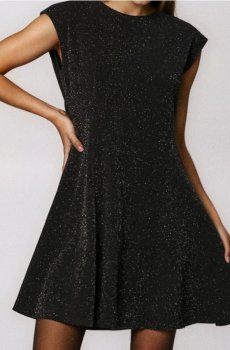 Мінісукня - чорний