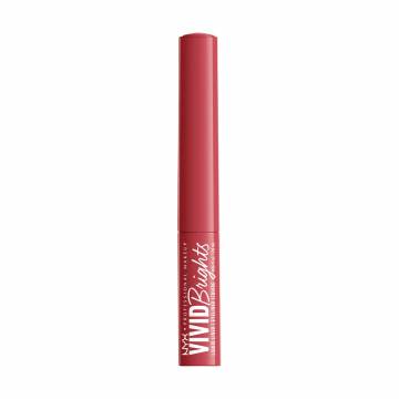 Матовый жидкий лайнер для контуров век NYX Professional Makeup Vivid Brights Liquid Liner 04 On Red, 2 мл Матовый жидкий лайнер для контуров век NYX Professional Makeup Vivid Brights Liquid Liner 04 On Red, 2 мл