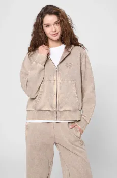 Женское бежевое худи Бежевый M PRPY PWSPRGGOK0063