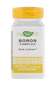Бор Natures Way Boron Complex 3 мг, 100 капсул