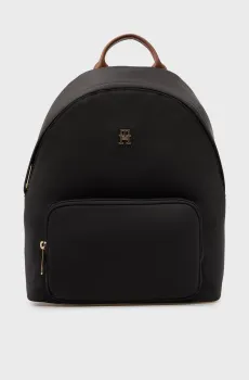 Женский черный рюкзак POPETTE DOME Черный ONESIZE Tommy Hilfiger AW0AW17939