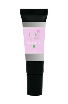 Уценка! Стемпинг-гель Tufi Profi Premium Stamping Gel 07 зеленый, 8 г
