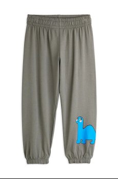 Детские хлопковые штаны Mini Rodini Dino