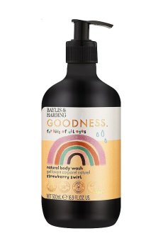 Детский гель для душа Baylis & Harding Goodness Strawberry Swirl Body Wash, 500 мл