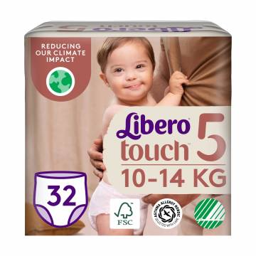 Подгузники-трусики Libero Touch Pants размер 5 (10-14 кг), 32 шт Подгузники-трусики Libero Touch Pants размер 5 (10-14 кг), 32 шт