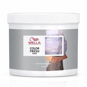 Оттеночная кремовая маска для волос Wella Professionals Color Fresh Mask Lilac Frost, 500 мл Оттеночная кремовая маска для волос Wella Professionals Color Fresh Mask Lilac Frost, 500 мл