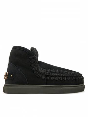Mou Снігоходи Eskimo Sneaker Big Metal Logo FW111008A Чорний Mou Снігоходи Eskimo Sneaker Big Metal Logo FW111008A Чорний